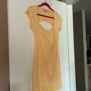 Free People Beach cover-up. Yellow. Size M.